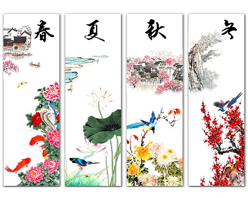 国风画UV彩印效果图
